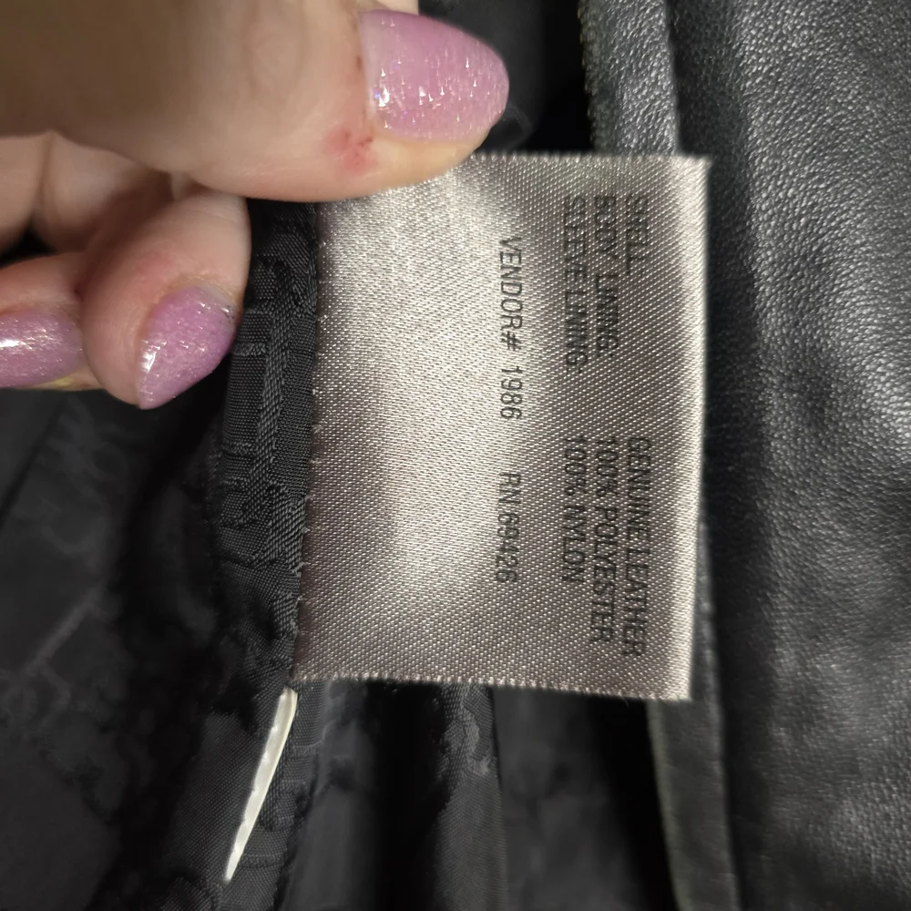 Wilsons Leather Women's Black Zip Up Jacket, Size Large - Picture 9 of 9